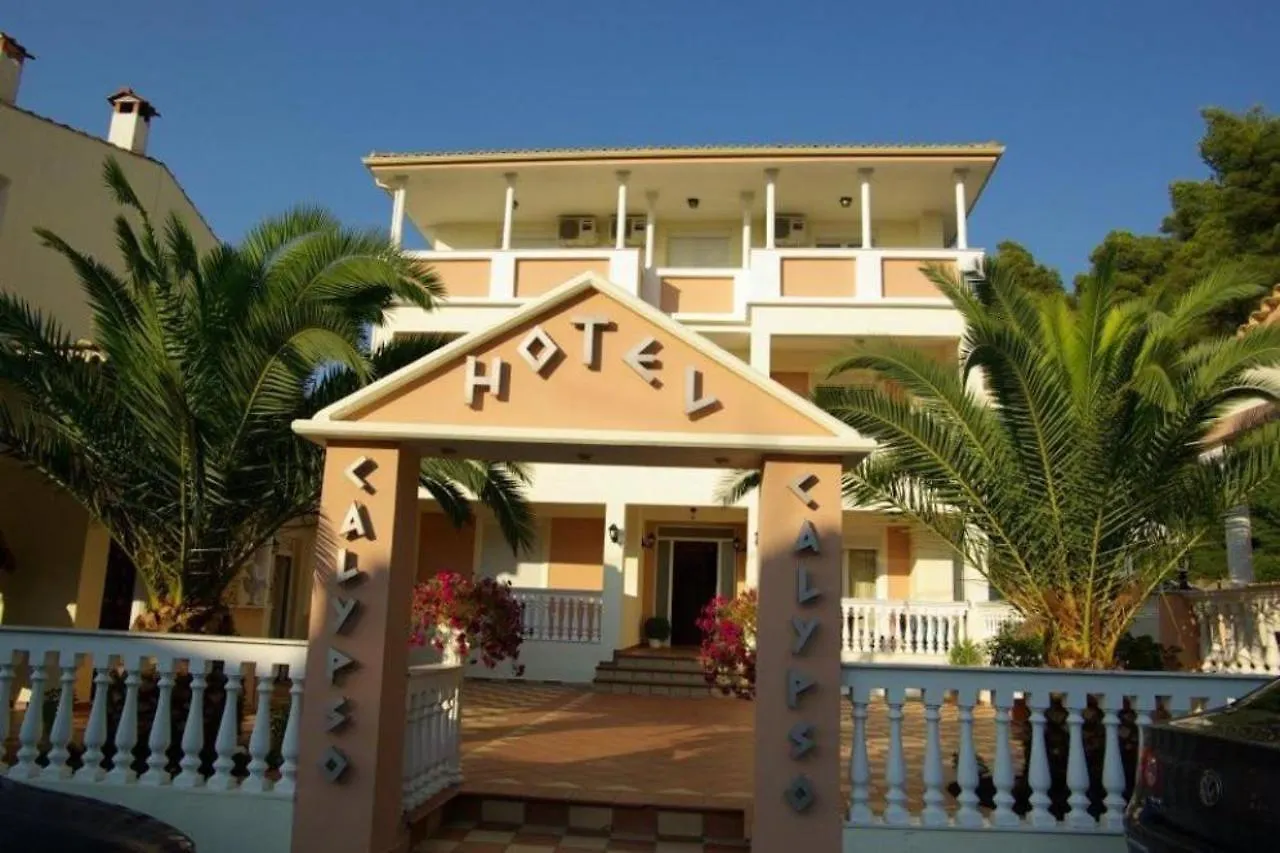 Calypso Hotel Siviri location